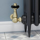 FAR-CR-BB-LS01 - Faringdon Traditional Thermostatic Radiator Valve - Brushed Brass (Corner TRV) FAR-CR-BB-LS01 - Faringdon Traditional Thermostatic Radiator Valve - Brushed Brass (Corner TRV)